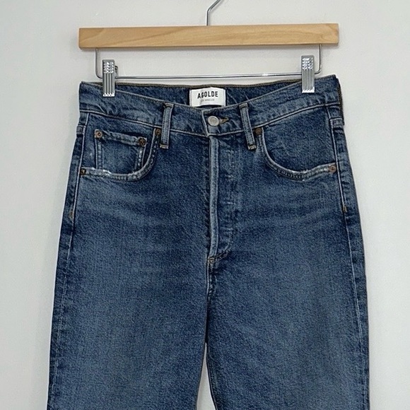 AGOLDE Riley High Rise Straight Crop Jean - Picture 6 of 14
